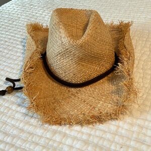 DPC Dorfman Pacific Co. Straw Western Hat